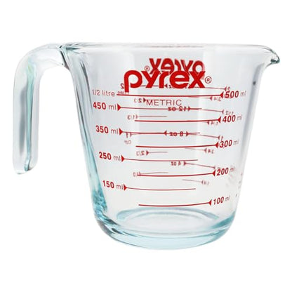 Pyrex 6001075 2 Cup Glass Measuring Cup - Made in USA