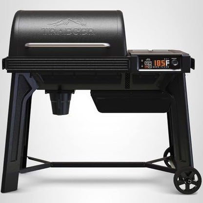 Traeger Grills Woodridge Electric Wood Pellet Grill and Smoker, Wi-Fi Temperature Control up to 500 Degrees, 860 Sq. In. Cooking Capacity, 6-in-1 for Outdoor Grilling, Smoking, and BBQ, TFB86MLH