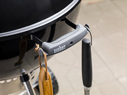 Weber Original Kettle Premium Charcoal Grill, 22-Inch, Green – Outdoor BBQ Grill with Built‑In Thermometer, Heat Control Dampers & One‑Touch™ Cleaning System