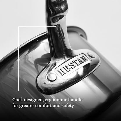 Hestan - NanoBond Collection - Stainless Steel Titanium Butter Warmer, Induction Cooktop Compatible, 0.75 Quart