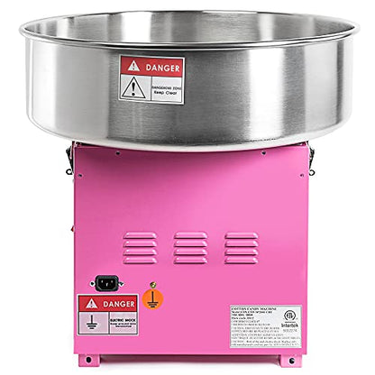 Olde Midway Cotton Candy Machine and SPIN 2000 Electric Candy Floss Maker - SPIN 2000, Commercial-Grade