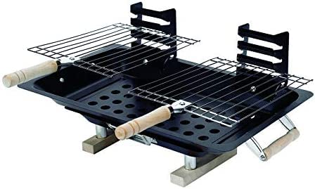 Marsh Allen Hibachi Charcoal 14.5 in. W Black Grill