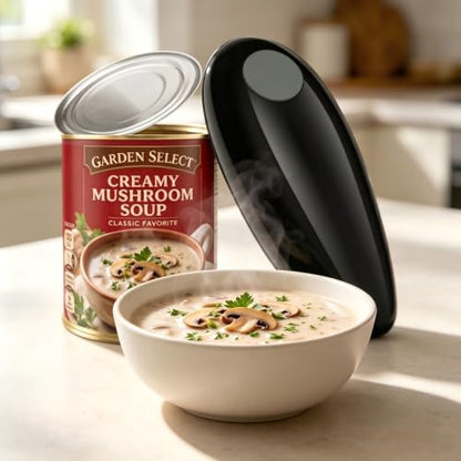 yakbins Electric Can Opener, Automatic, Hands Free, Smooth Edge, Food-Safe, Effortless Everyday Use