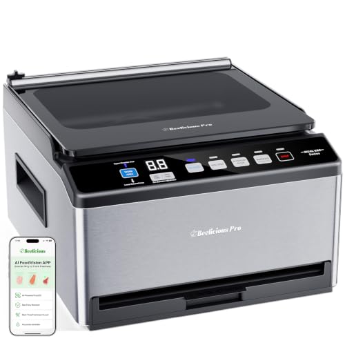 Beelicious Pro DualCore CVS101 6.5QT Chamber Vacuum Sealer for Wet Foods