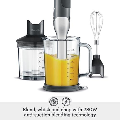Breville BSB510XL Control Grip Immersion Blender, Brushed Stainless Steel