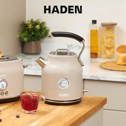 Haden Dorset 1.7 Liter Stainless Steel Electric Kettle, Hot Water Kettle
