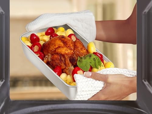 E-far 8 Pack Stainless Steel Loaf Pans, 9x5 Inch Bread Bread Pans, Metal Bakeware for Baking Bread Cake Meatloaf Brownies, Healthy & Non Toxic, Easy Release & Dishwasher Safe