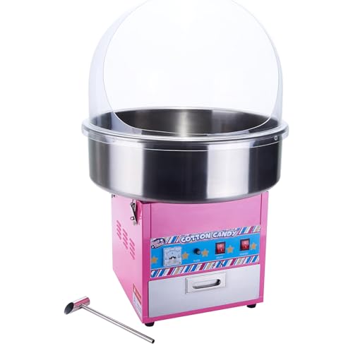 Winco Commercial-Grade Cotton Candy Machine, 1080w