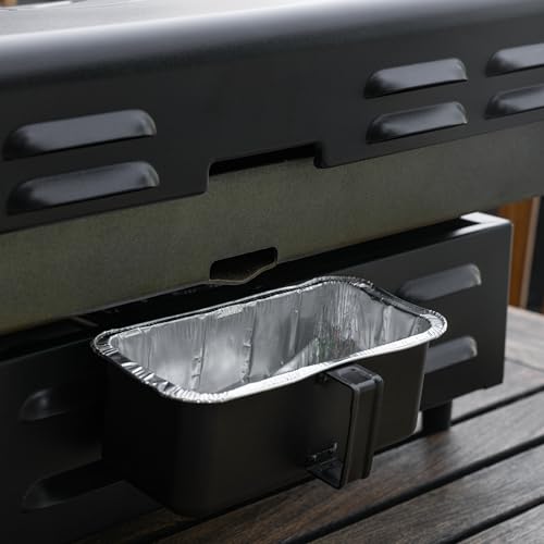 Blackstone OTG 22 Inch Tabletop Griddle Plate with Built-In Hood, Black - Portable Outdoor Grill Appliances for Camping, Tailgate Grilling, and On-the-Go Kitchen Cooking