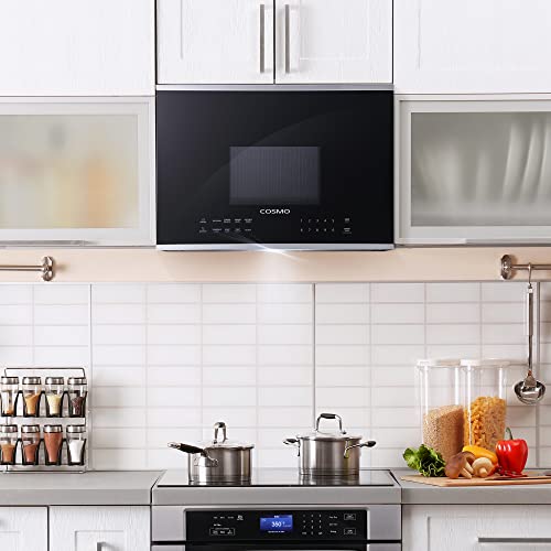 24 in. Stellar Coll 1.3 cu ft Over the Range Microwave, Vent Fan, Stainless