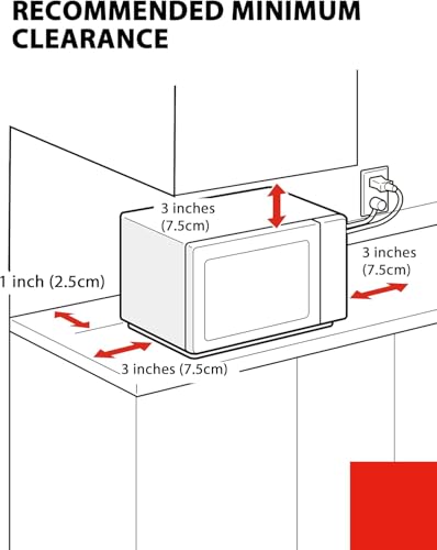 TOSHIBA ML-EM45P(BS) Countertop Microwave Oven with Smart Sensor and 13.6" Removable Position Memory Turntable, Sound On/Off Function, 1200W, 1.6 Cu.ft, Black Stainless Steel