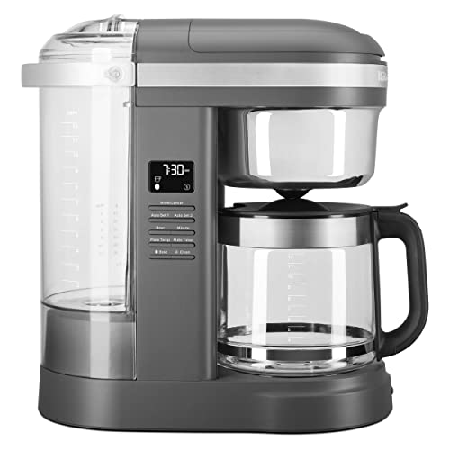 KitchenAid 12 Cup Drip Coffee Maker, Spiral Showerhead and Warming Plate