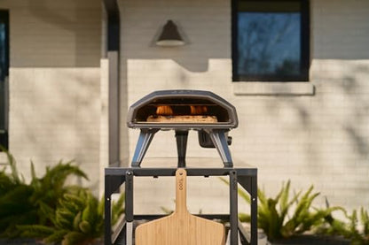 Ooni Koda 2 Propane Gas Pizza Oven – 14" Gas Powered Outdoor Oven with 28 mBar Regulator and Gas Hose, Gas Powered Portable Pizza Oven - Foundry Black