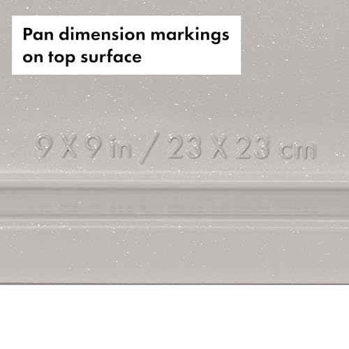 OXO Good Grips Non-Stick Pro Ceramic Coated Metal Bakeware 9” Square Cake Pan – Storm Blue