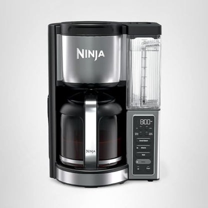 Ninja Fresh Brew™ Drip Coffee Maker, Programmable 14 Cup Glass Carafe, Classic and Rich, 70 Ounces Removable Water Reservoir, Small Batch, Delay, Adjustable Warming Plate, Stainless Steel, CE451
