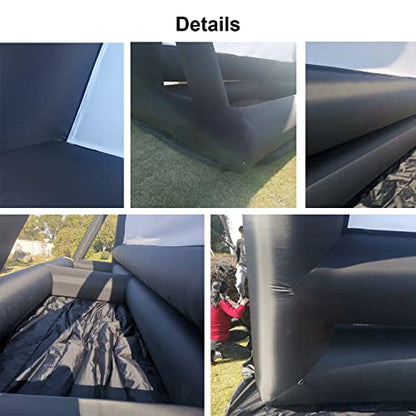 41ft/40 ft Inflatable Movie Screen Outdoor Exclude Blowers - Front and Rear Projection - Commercial Projector Screen for School, Churches, Grand Parties, Drive-in Theater(41ft Without Blowers)