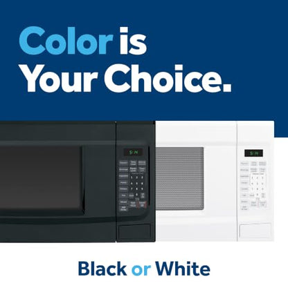 GE Countertop Microwave Oven, 1100 Watt, 1.4 Cu. Ft., Black, GCST14S1WBB