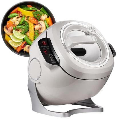 6L Auto Cooking Wok Fried Rice Machine, Cooking with Smart Touch, 1000W/2000W Commercial Food Processor, Intelligent Automatic Cooking Machine,110V/1000W