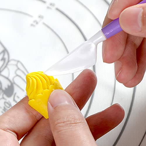 31pcs Fondant Cake Modeling Decorating Hand Sculpting Tools Kit for Cookie Cake Decorating, Sugarcraft Sculpture Pottery