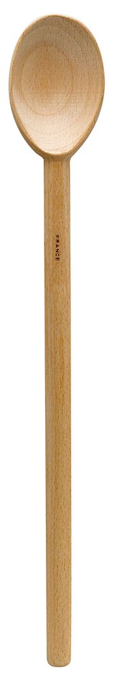 HIC Harold Import Co. 2446 Deluxe Heavyweight French Beechwood Spoon, 15.5-Inches