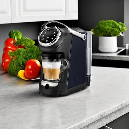 Lavazza Expert Coffee Classy Plus Single Serve ALL-IN-ONE Espresso & Coffee Brewer Machine - (Includes Built-in Milk Vessel/Frother)