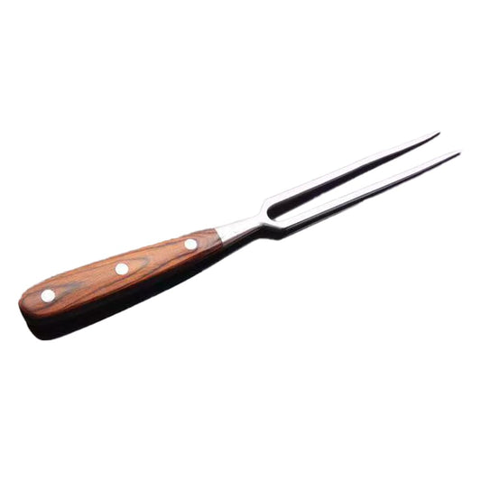 Better-Love Chef pro Stainless Steel Carving Fork Barbecue Fork BBQ Tools Meat Forks 12 Inch,Suitable for kitchen, BBQ(12 inch) (log color)