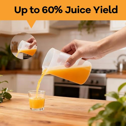 OLIXIS Centrifugal Juicer Machines, 480W Juice Extractor with 2.6" Feed Chute for Vegetable and Fruit, Electric Juicer with Dual-Speed Quick Juicing, Easy to Clean, BPA-Free, Black