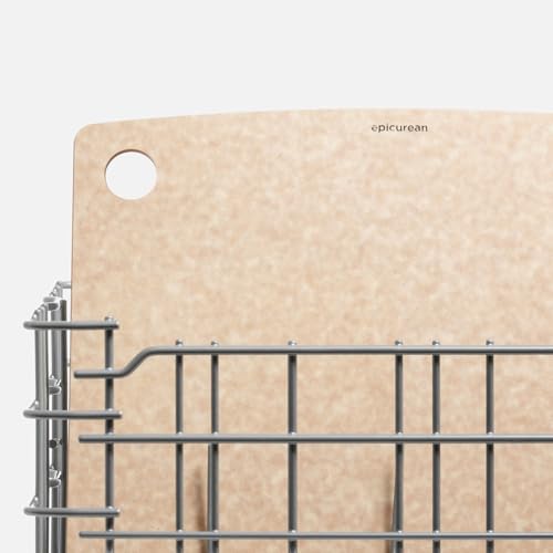 Epicurean Kitchen Series Cutting Board, 8-Inch × 6-Inch, Natural
