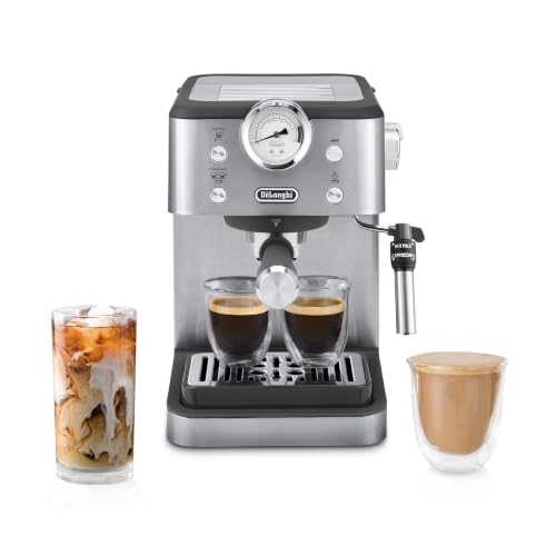 De'Longhi Classic Signature Espresso Machine, EM450 (Renewed)
