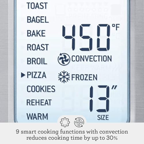 Breville BOV800XL Smart Oven Countertop Convection, Brushed Stainless Steel