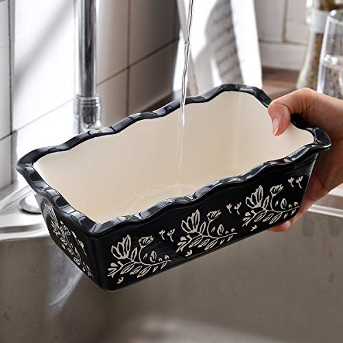 Wisenvoy Loaf Pans for Baking - Ceramic & Porcelain Nonstick Bread Pans