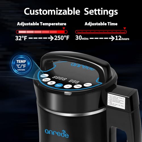 Anrede Herbal Decarboxylation and Butter Infusion Machine, Botanical Extractor and Infuser for Making Butter, Oil and Tinctures, Complete Accessories