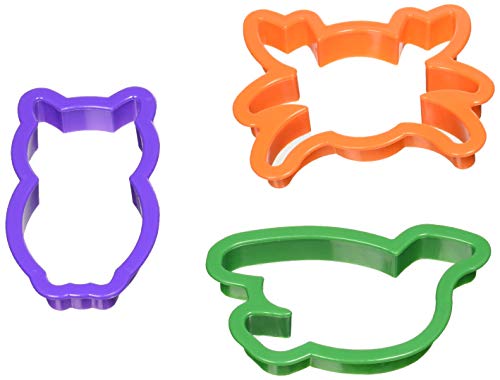 Wilton Animal Pals Cutter Set - Make Cut Out Sugar Cookies or Gingerbread Cookies for Themed Parties like Jungle, Farm, Ocean, 50-Piece