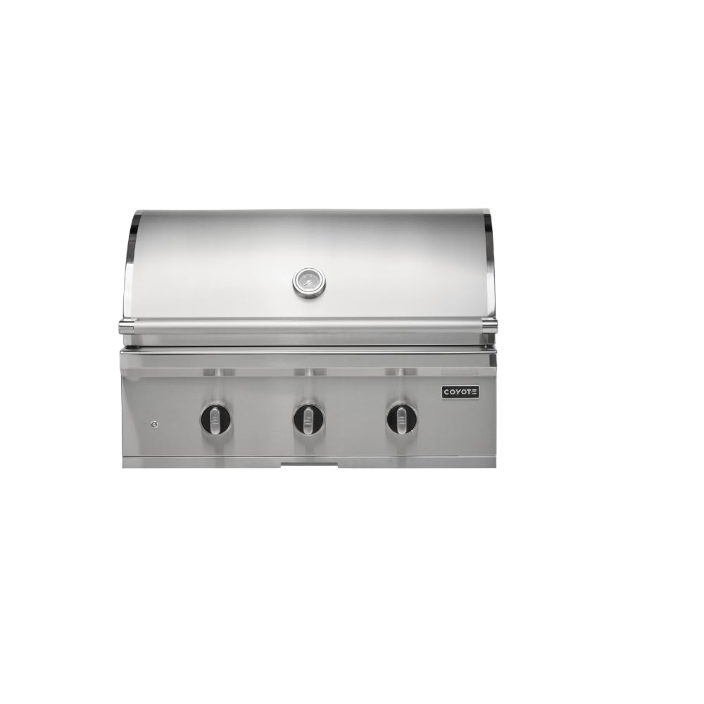 COYOTE OUTDOOR LIVING - 34" C-Series Built-In NG Grill - Natural Gas - Model C3C34NG