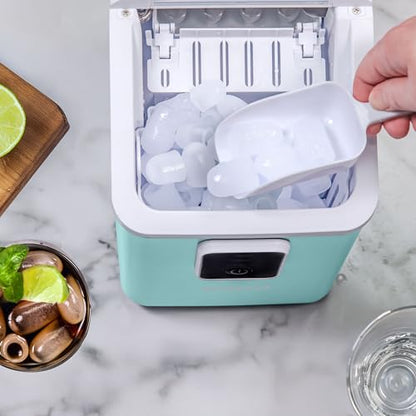 Igloo Ice Maker Countertop, Portable Ice Maker, 26lbs, Aqua
