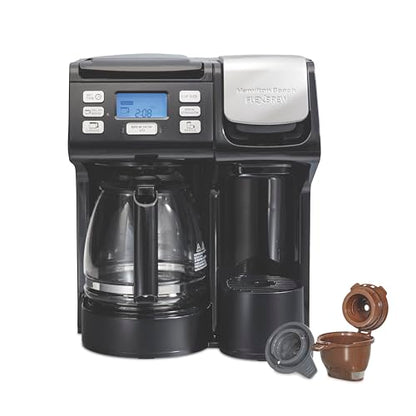 Hamilton Beach FlexBrew Trio 2-Way Drip & Single Serve Coffee Maker