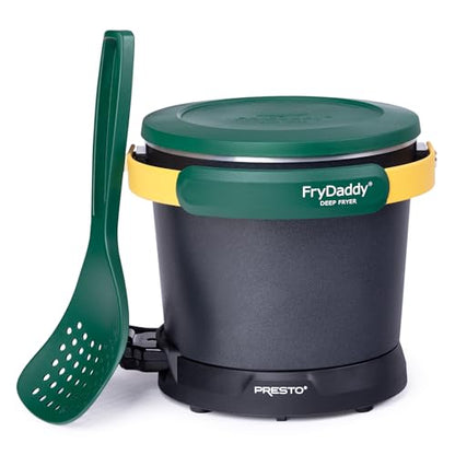 Presto 05427 FryDaddy Electric Deep Fryer, Green/Gold