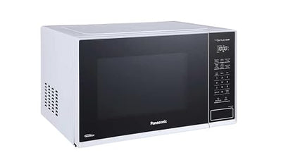 Panasonic NNSC64MW Mid-size 1.3 cubic ft. 1200W Inverter Technology Microwave Oven, Genius Sensor Cooking (Renewed)
