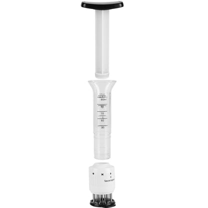 Textured Meat Tenderizer, 304 stainless steel Meat Marinade Tenderizer Needle Injector Steaks Flavor Syringe Cook Kitchen Tool