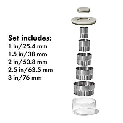 OXO Good Grips Double-Sided Cookie & Biscuit Cutters