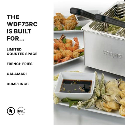 Waring Deep Fryer with 8.5 lb Capacity