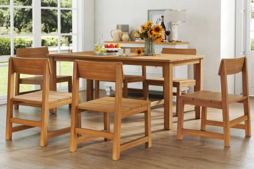 Jocoevol 9 Piece Outdoor Patio Dining Set Table and Chairs Set for 8