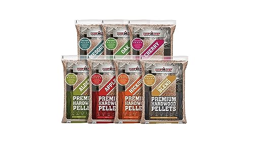 Camp Chef Oak Flavor 100% All-Natural Wood Pellets for Smokers and Pellet Grills, Smoke, Bake, Roast, Braise and BBQ, 20 lb. Bag