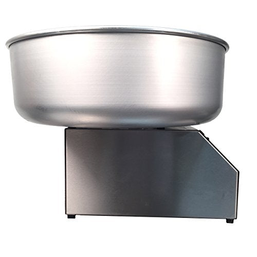Paragon Spin Magic 5 Cotton Candy Machine with Metal Bowl for Professional Concessionaires Requiring Commercial Quality & Construction