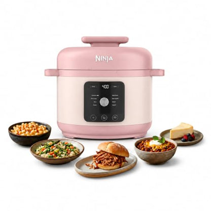 Ninja® HyperHeat™ 9-in-1 Pressure Cooker, 6.5-qt, Rose Quartz, PC201PK