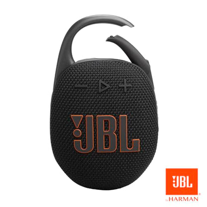 JBL Clip 5 - Ultra-Portable, Waterproof & Dustproof Bluetooth Speaker, Big JBL Pro Sound with Punchy bass, Integrated Carabiner, Up to 12 Hours of Play, Made in Part with Recycled Materials (Black)