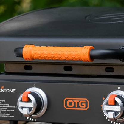 Blackstone OTG 22 Inch Tabletop Griddle Plate with Built-In Hood, Black - Portable Outdoor Grill Appliances for Camping, Tailgate Grilling, and On-the-Go Kitchen Cooking