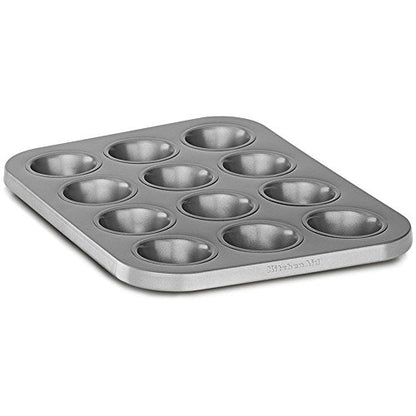 KitchenAid Professional 5-Piece Bakeware Nonstick Baking Set Square,Loaf,Cake 12-Cavity Muffin Jelly Roll Pan