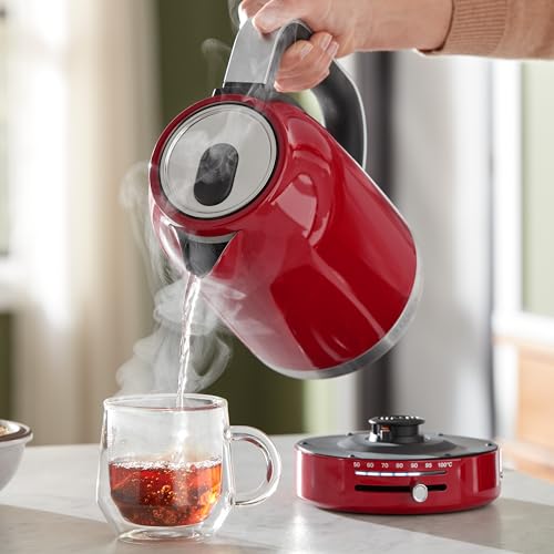 KitchenAid 1.7 Liter Electric Kettle, KEK1701, Empire Red