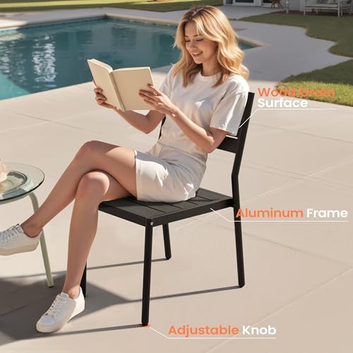 Pellebant 13-Piece Outdoor Patio Dining Table Set for 12 Person